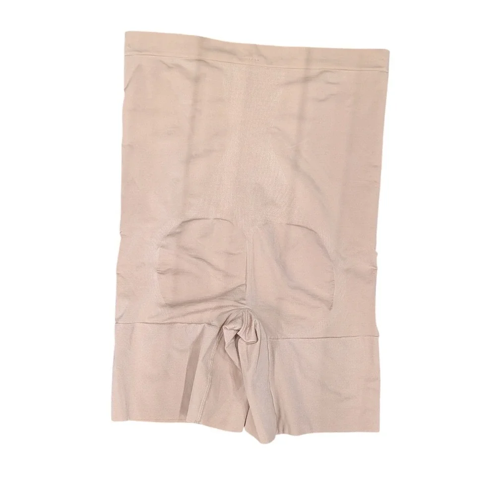 Spanx NWT OnCore High-Waisted Mid-Thigh Short Soft Nude Shapewear- 1X